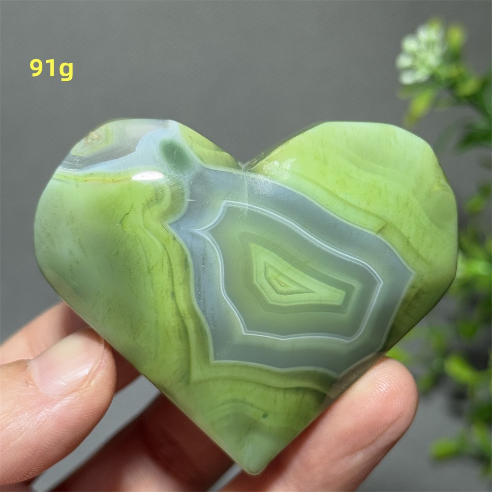 Natural Green Agate Heart-Shap - огляд і ціна Renewable Energy Infrastructure