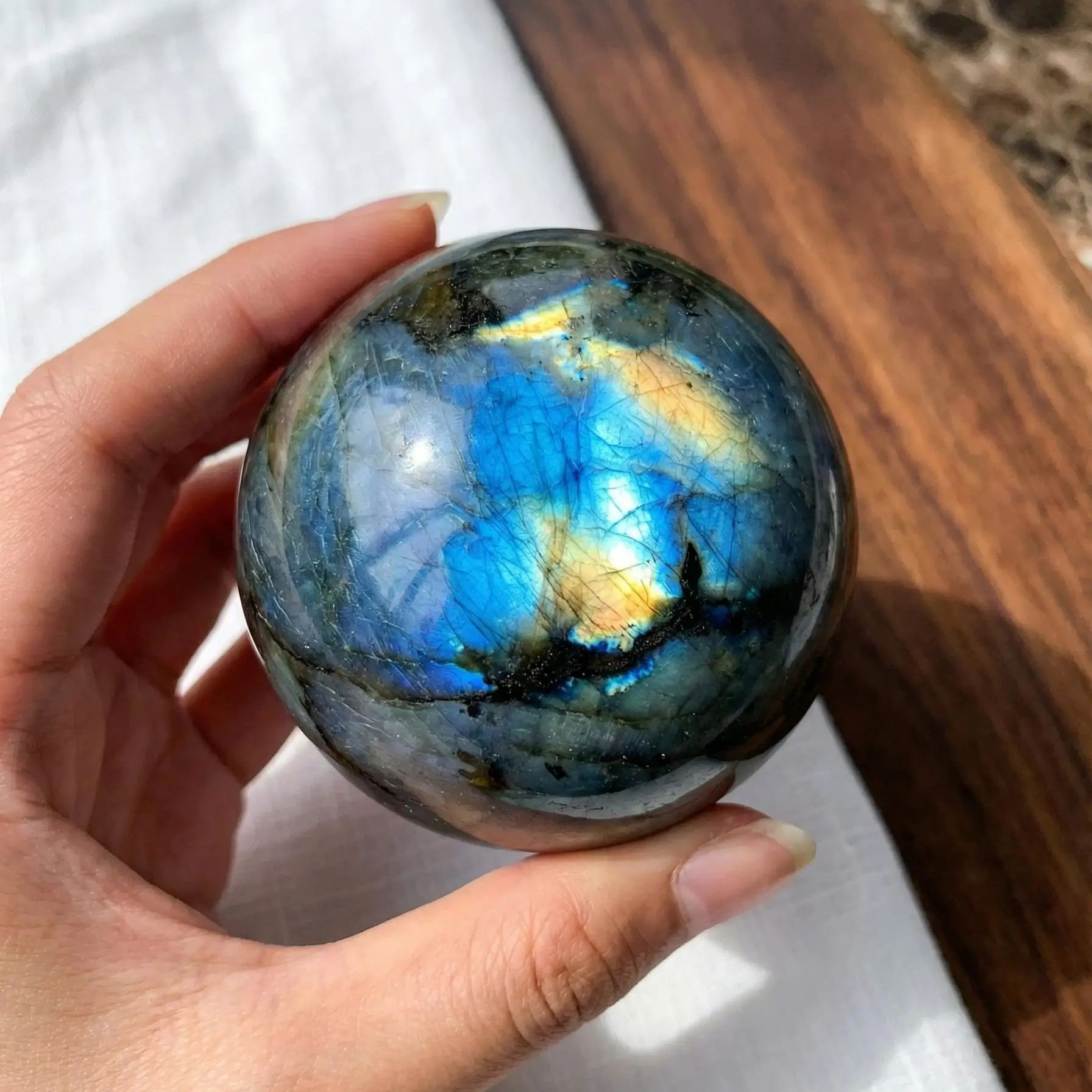 Natural Labradorite Sphere, Po - огляд і ціна Renewable Energy Infrastructure