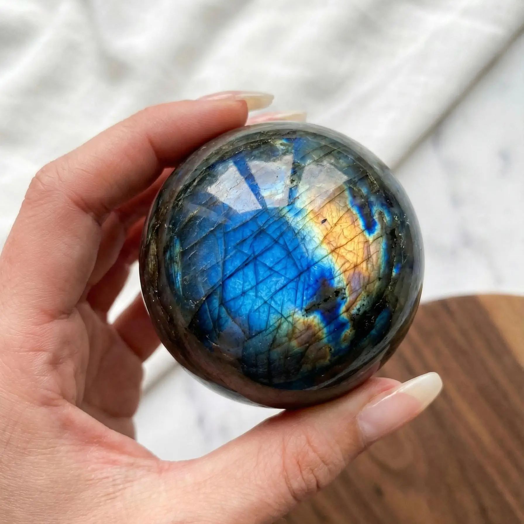 Natural Labradorite Sphere, Po - огляд і ціна Renewable Energy Infrastructure